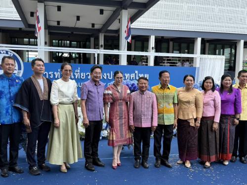 พิธีเจริญพระพุทธมนต์ และพิธีเปิดอาคารการท่องเที่ยวแห่งประเทศไทย สำนักงานบุรีรัมย์